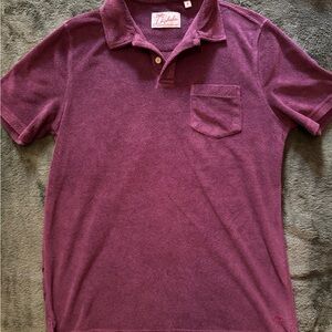 Kahala Men's Burgundy Polo Shirt